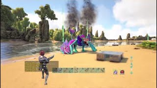 ARK PVP PS4 / SOLO OWNING EVERYONE / #ABNORMAL GAMING