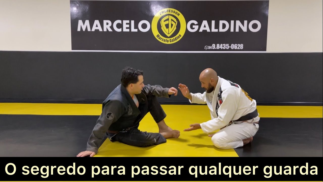Você vai passar todas as guardas da academia