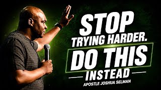 THE ONLY WAY TO ACTUALLY CHANGE YOUR REALITY - Apostle Joshua Selman