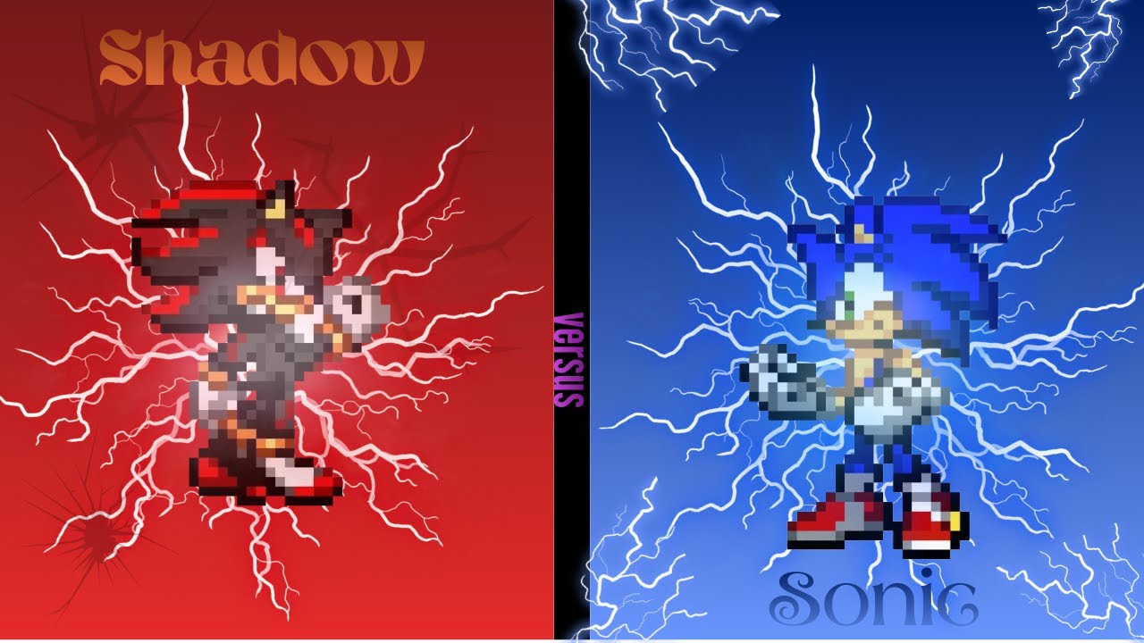 Sonic VS Shadow