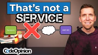 If your service doesn't own data, it's NOT a service.