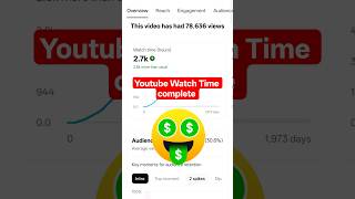 youtube Watch Time 4000 hours #shot #youtubewatchtime #4000hourswatchtime #channelreview #tech