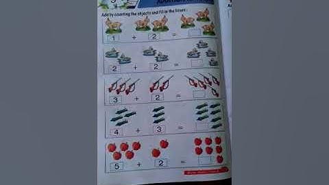 Add by counting objects and fill in the boxes. (10 Aug,2020).