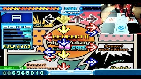 DDR Danger High Voltage by Electric Six Expert Heavy on StepMania