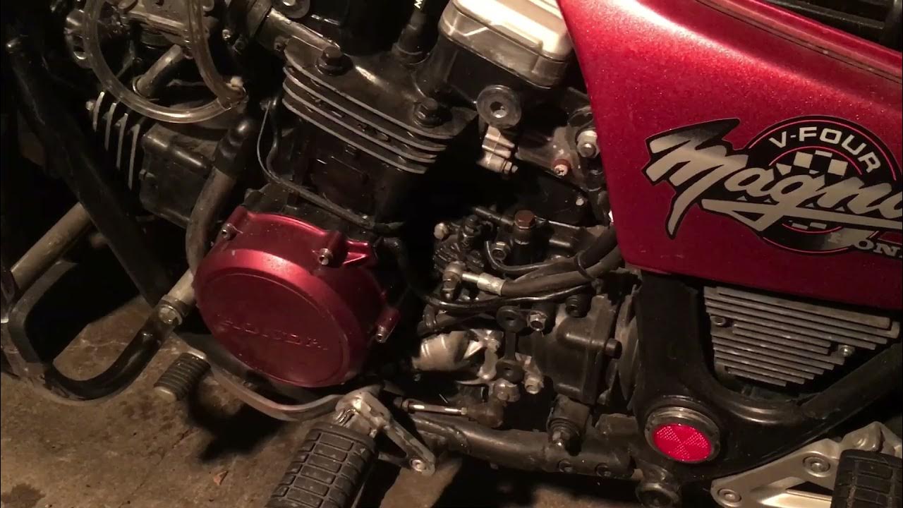 Part#2 Honda Magna Final Carb install, fuel lines 1982 Honda Magna V45