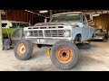 SWAMP Dragon Rescue! FRONT CLIP  Abandoned 1974 F250 V8 FORD Forgotten Vintage Camper Restoration CT