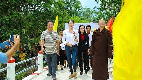 Hội Từ Thiện Tường Nguyên Thiền Tự Bàn Giao 3 Cây Cầu tại Kiên Giang