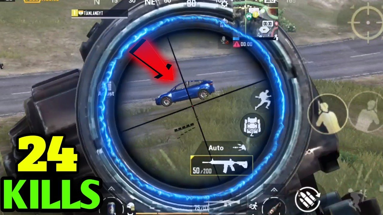 INVISIBLE DRIVE / POCO F2 PRO / PUBG MOBILE GAMEPLAY / 24 KILLS