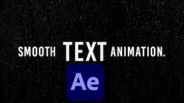 ✨ Smooth Text Reveal Animation in After Effects – Clean & Modern Title Animation! ✨ AE Tutorial