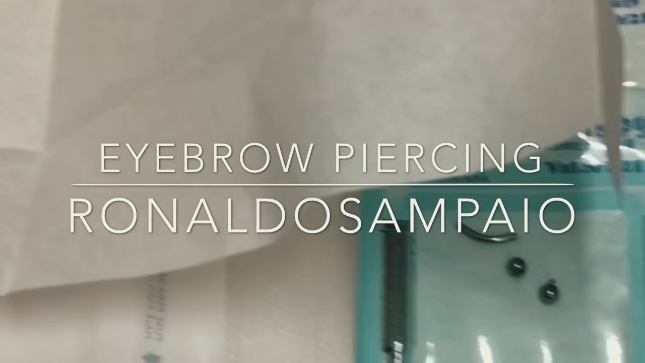 Eyebrow Piercing YouTube