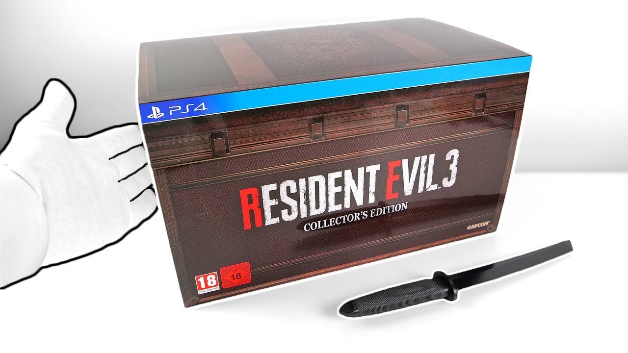 Resident Evil 3 Remake Collector’s Edition Unboxing (Sold Out) - YouTube