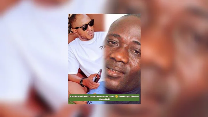 Alhaji Shina Akanni reveal the reason he crown 👑 Okiki Bright Ojulowo Omo of fuji