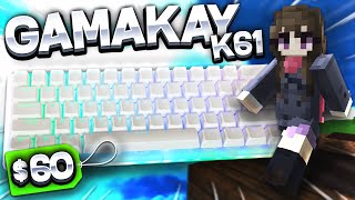 reviewing a $60 keyboard (gamakay k61) + keyboard & mouse sounds