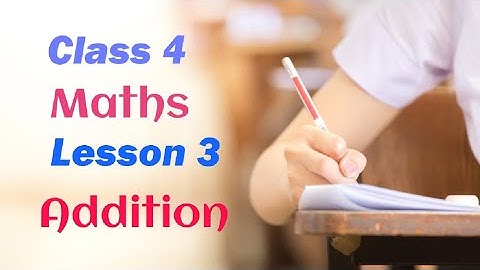 Class 4 Maths|| Lesson 3 Exercise 3.1
