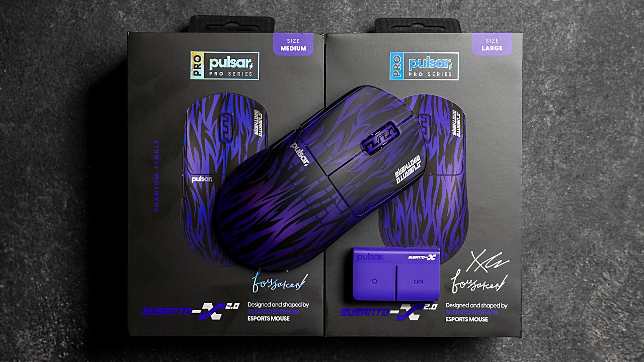 Pulsar Pro Series Susanto X 2.0 Gaming Mouse - YouTube