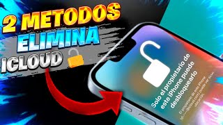 Cómo QUITAR iCloud Olvidado en iPhone 2023 / SOLUCION con 2 MÉTODOS!