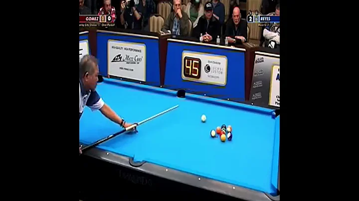 EFREN REYES EXTRAORDINARY POCKETING PROWESS #shorts #pool #billiards