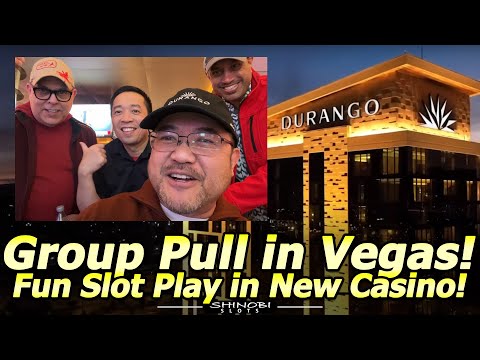 Group Pull At The New Durango Casino in Vegas with @VegasAlbert and @aaronsslotchannel9069  !