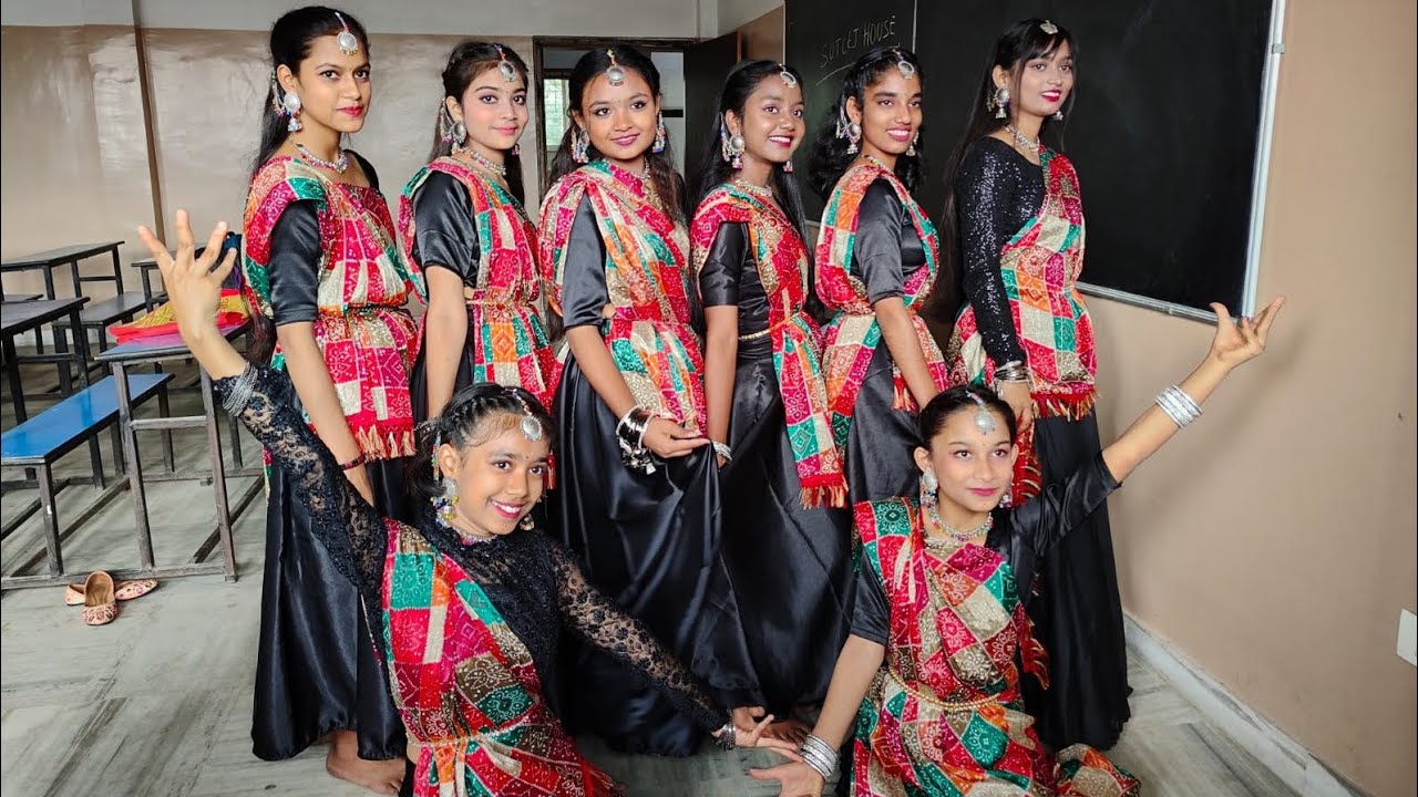 Sutlej House Inter House Folk Dance Competition by EBSB Club - YouTube
