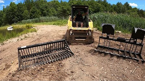 Buying and testing a root grapple and rock bucket