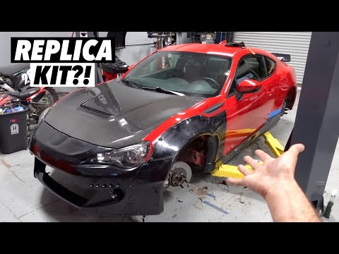 I GOT A WIDEBODY KIT FOR THE BRZ!! *But it’s real this time*