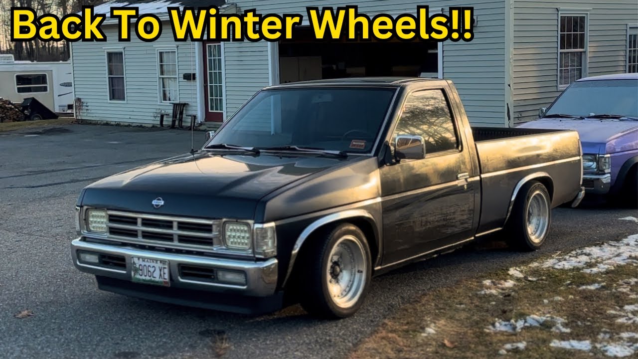 Wrenching On The D21 To Prepare It For Winter!! - YouTube