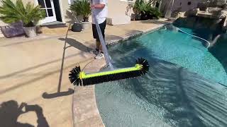 Pool Brush Head for Cleaning Pool Walls