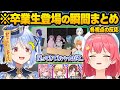 【holo8】ホロライブ愛に満ち溢れた制作者のエモすぎる卒業生の演出に感動するホロメンたちの反応まとめ【さくらみこ/ときのそら/兎田ぺこら/博衣こより/音乃瀬奏/ホロライブ/切り抜き】