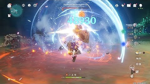 Ayaka Showcase | Ayaka vs Prepetual mechanical array (Lev 93)