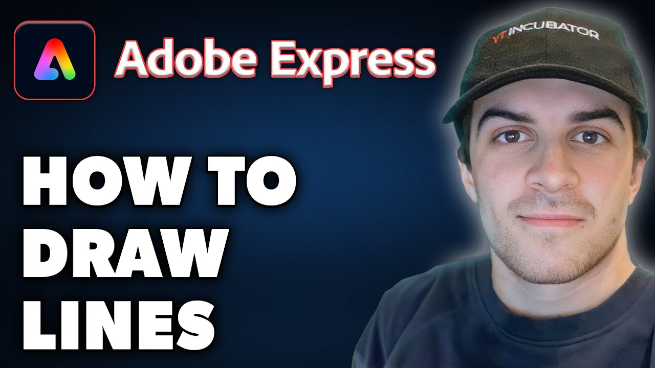 How to Draw Lines in Adobe Express (Full 2024 Guide) - YouTube