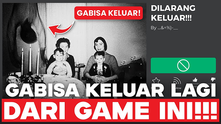 GABISA KELUAR LAGI DARI GAME ROBLOX INI!! JANGAN DICOBA!!