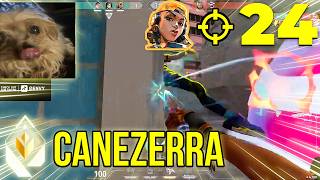 His Raze Movement is DIFFERENT - Canezerra Destroys Radiant Lobby on Split