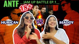 A.N.T.F Jam Up Battle Episode 1 | Hurican Vs Maddy |Reaction