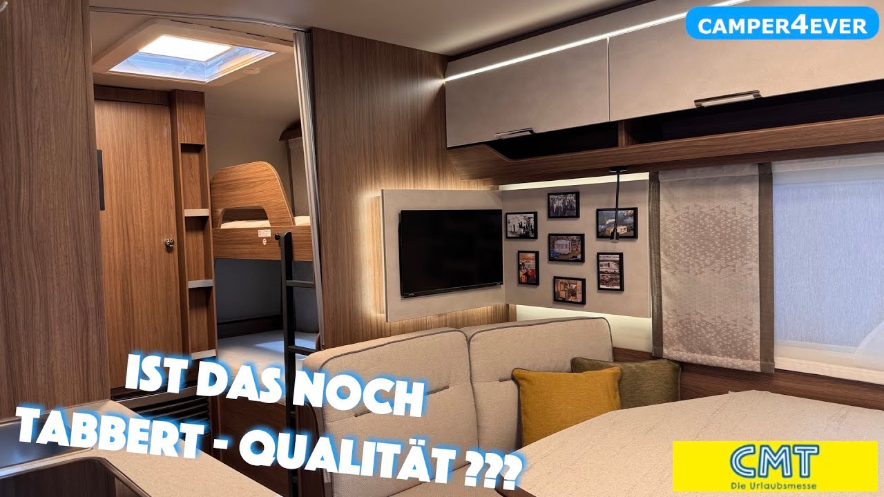 NEU 2025: TABBERT Cazadora 550DMK: modern und schick, aber auch einige Schwächen I CMT Stuttgart