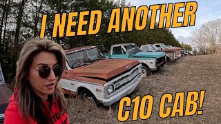 LOOKING FOR C10 CAB IN THE JUNK YARD PROJECT CAR