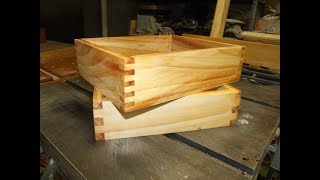 Box Joints (Finger Joints) with a Radial Arm Saw