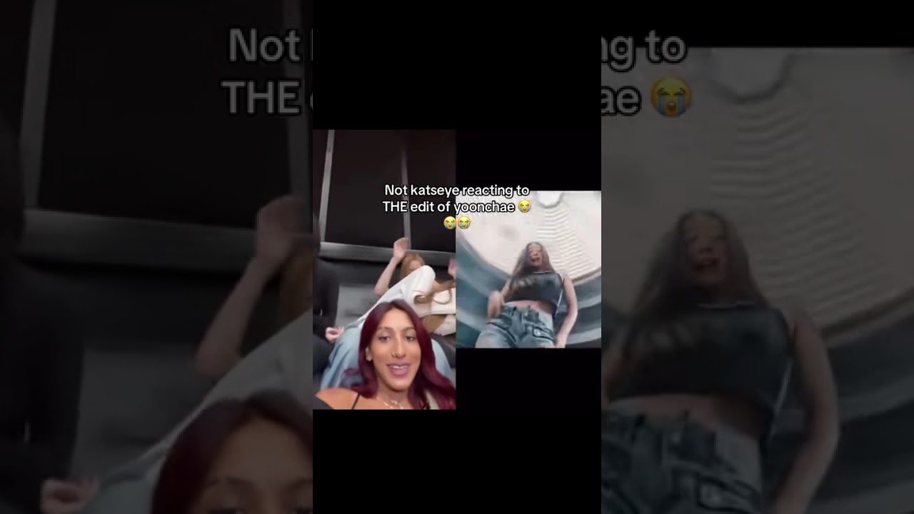 Katseye reacting to yoonchaes edit 