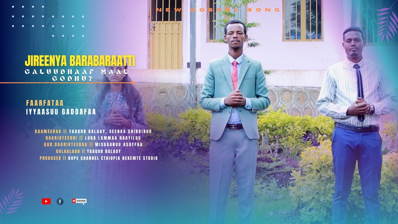 Faarfataa Iyyaasuu Gaddafaa || Jireenya Barabaraatti Galuudhaaf Maal Godhu?
