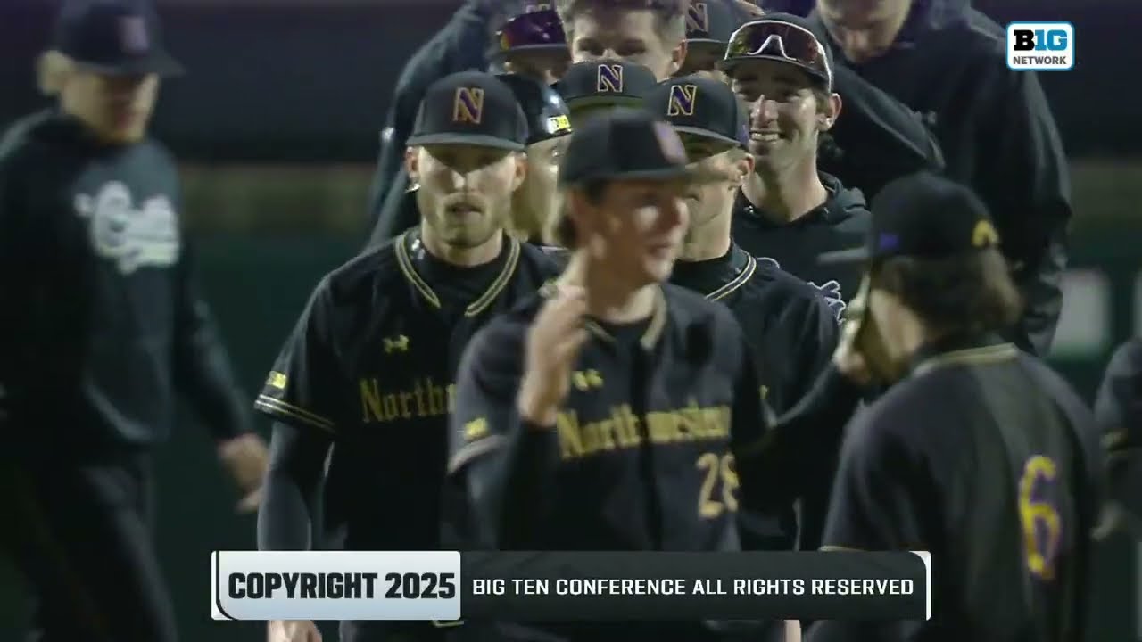 Baseball - Northwestern Rallies past MSU in Extra-Inning Thriller (4/11/25)