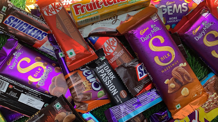 Lots of chocolates