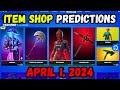 April 1st 2024 fortnite item shop confirmed  fortnite early item shop prediction april 1st