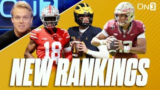 NEW College Football Playoff Rankings | UGA, Michigan, Ohio State, Florid State, Oklahoma