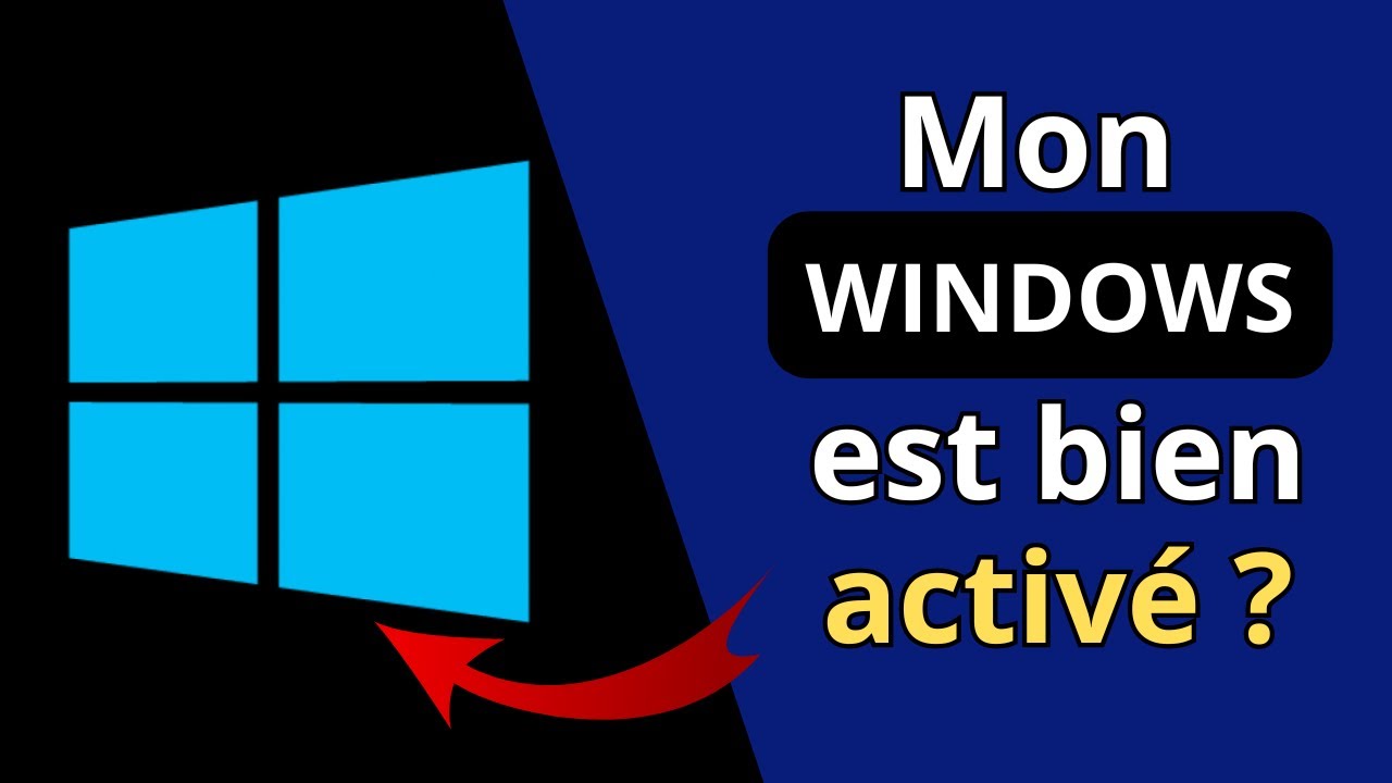 Comment savoir si ton Windows est activé - YouTube
