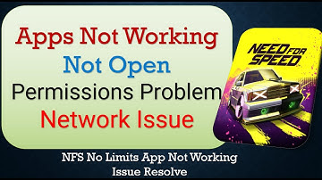 How To Fix NFS No Limits App not working | Not Open | Space Issue | Keeps Crashing Problem