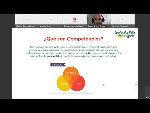 4 charla Feria Laboral: Conoce que son las competencias y cómo puedes desarrollarlas.