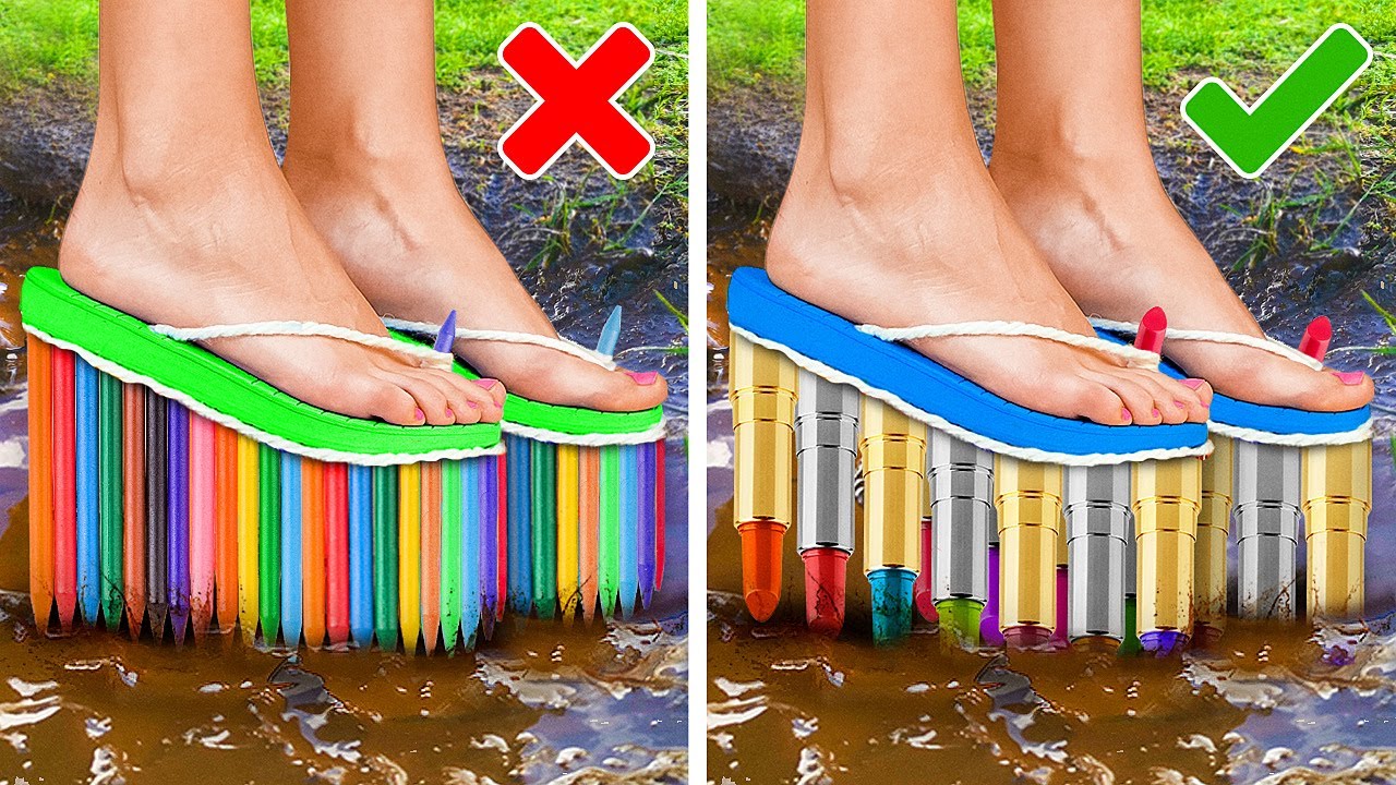 Crazy shoes and Crazy crafts and life hacks for every occasion