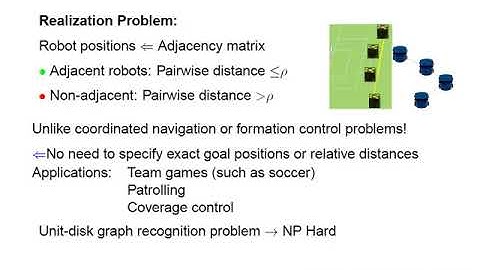 Multi-Robot Realization Based on Goal Adjacency Constraints
