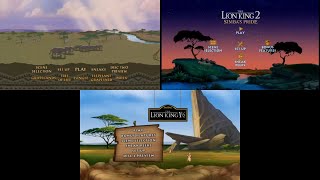 What If All Played At Once Of Thx-Certified Logo For The Lion King Trilogy Dvds