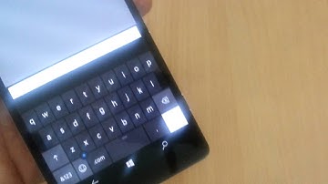 LUMIA 950 XL - you can CHANGE SIZE OF KEYBOARD!