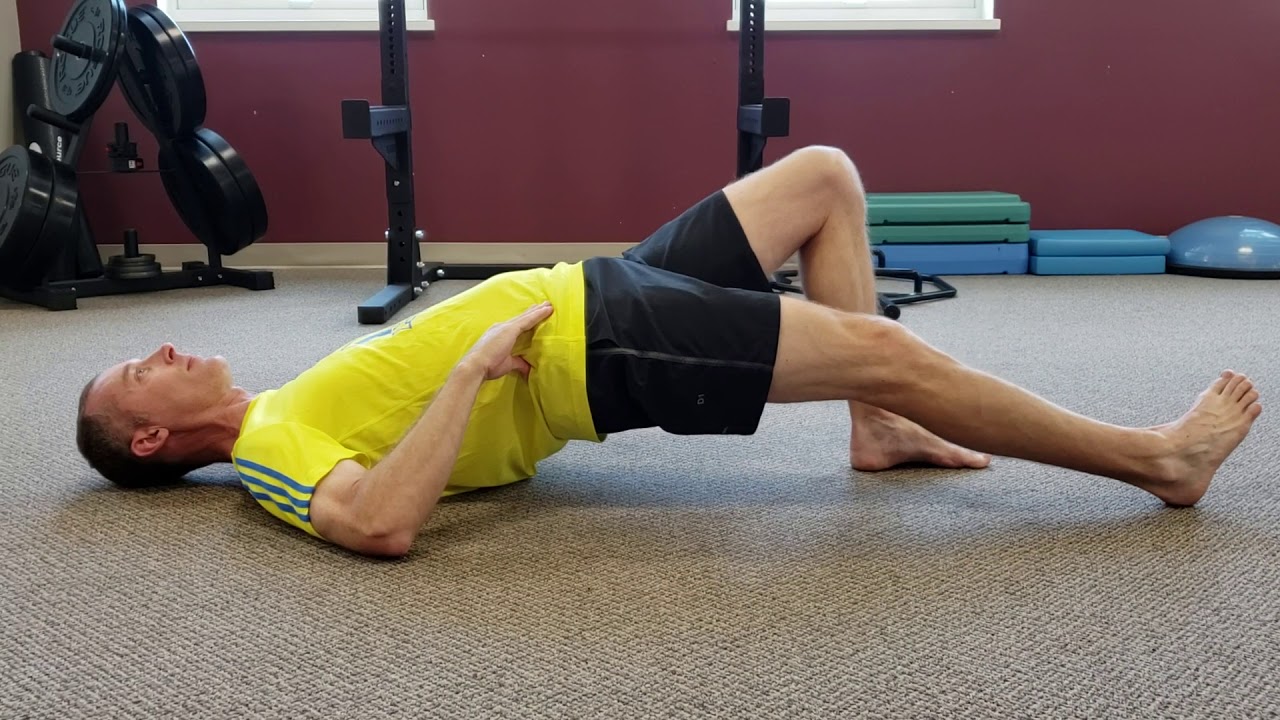 Advanced Bridge with Heel Slide YouTube